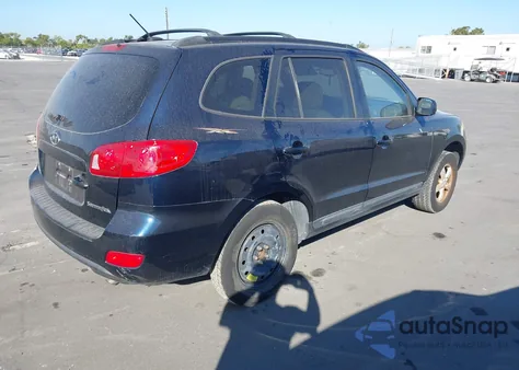 2008 Hyundai Santa Fe Gls z USA, uszkodzony, nr VIN 5NMSG13D38H209205